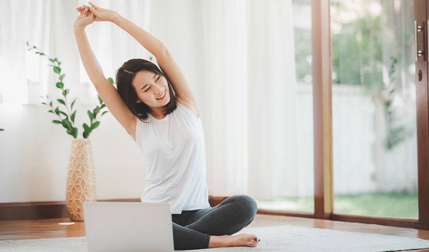 施術効果を持続させて、健康な体を作るための自宅ケアのやり方のサポート